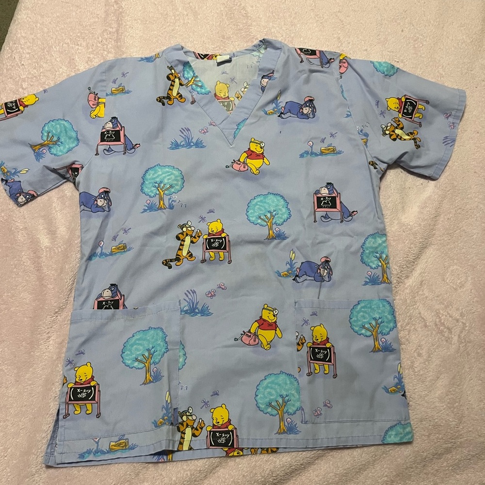 Disney Light Blue Winnie the Pooh Top